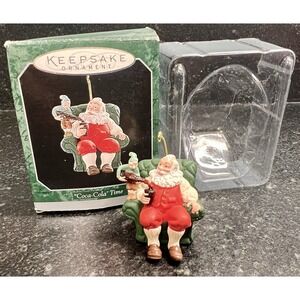 Hallmark‎ Miniature Keepsake Ornament "Coca-Cola" Time' - 1998 - NIB